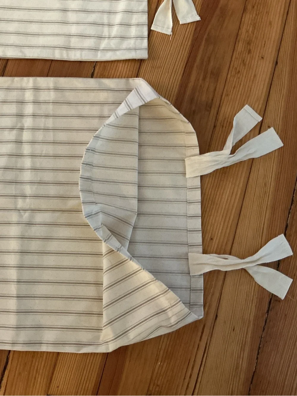 NWOT Pair of Ticking BALLARD SHAMS